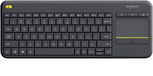 Logitech K400 Plus Wireless Touch TV Keyboard 